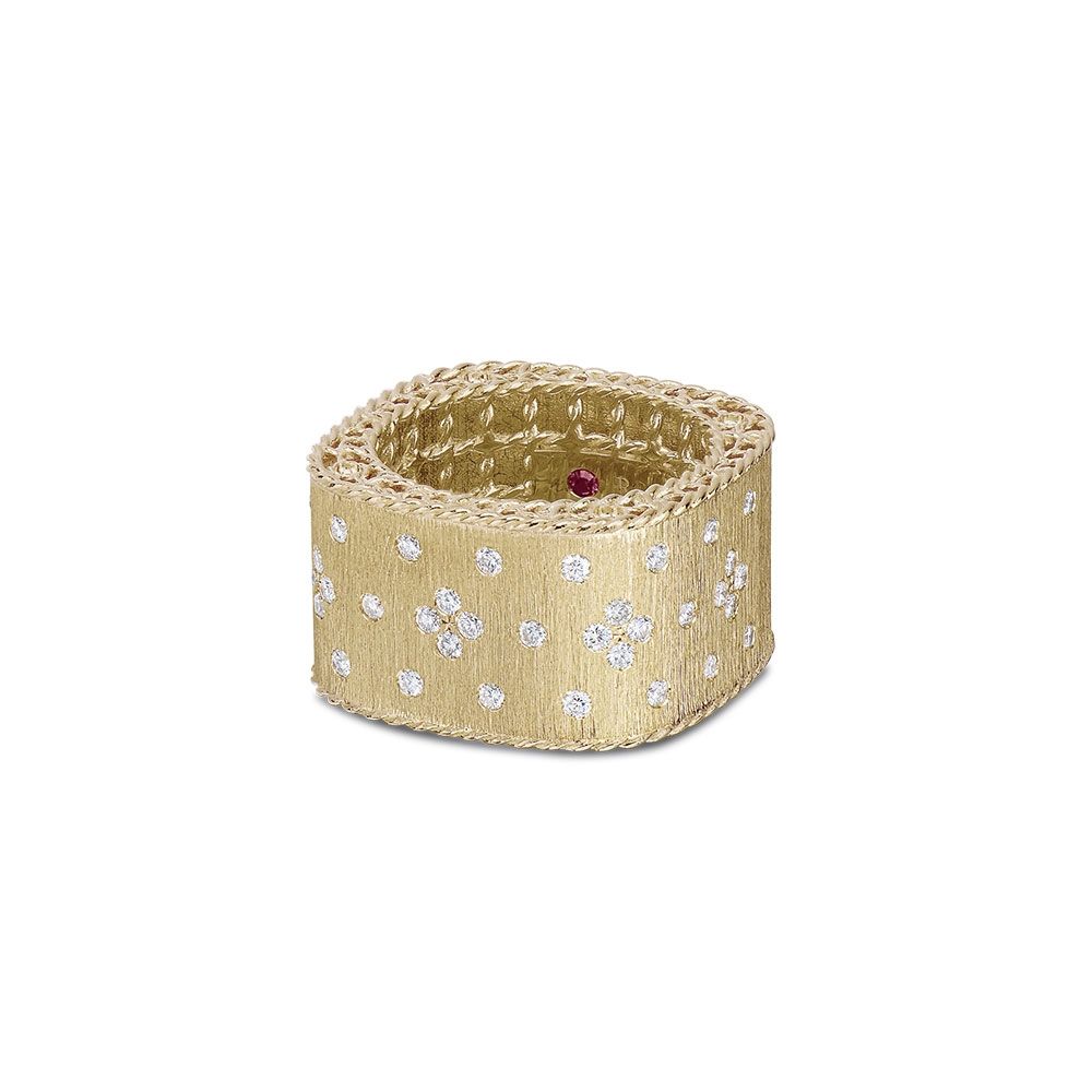 PRINCESS RING WITH DIAMONDS - Image 2