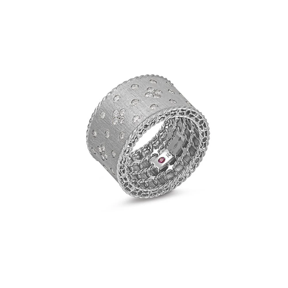 PRINCESS RING WITH DIAMONDS - Image 3