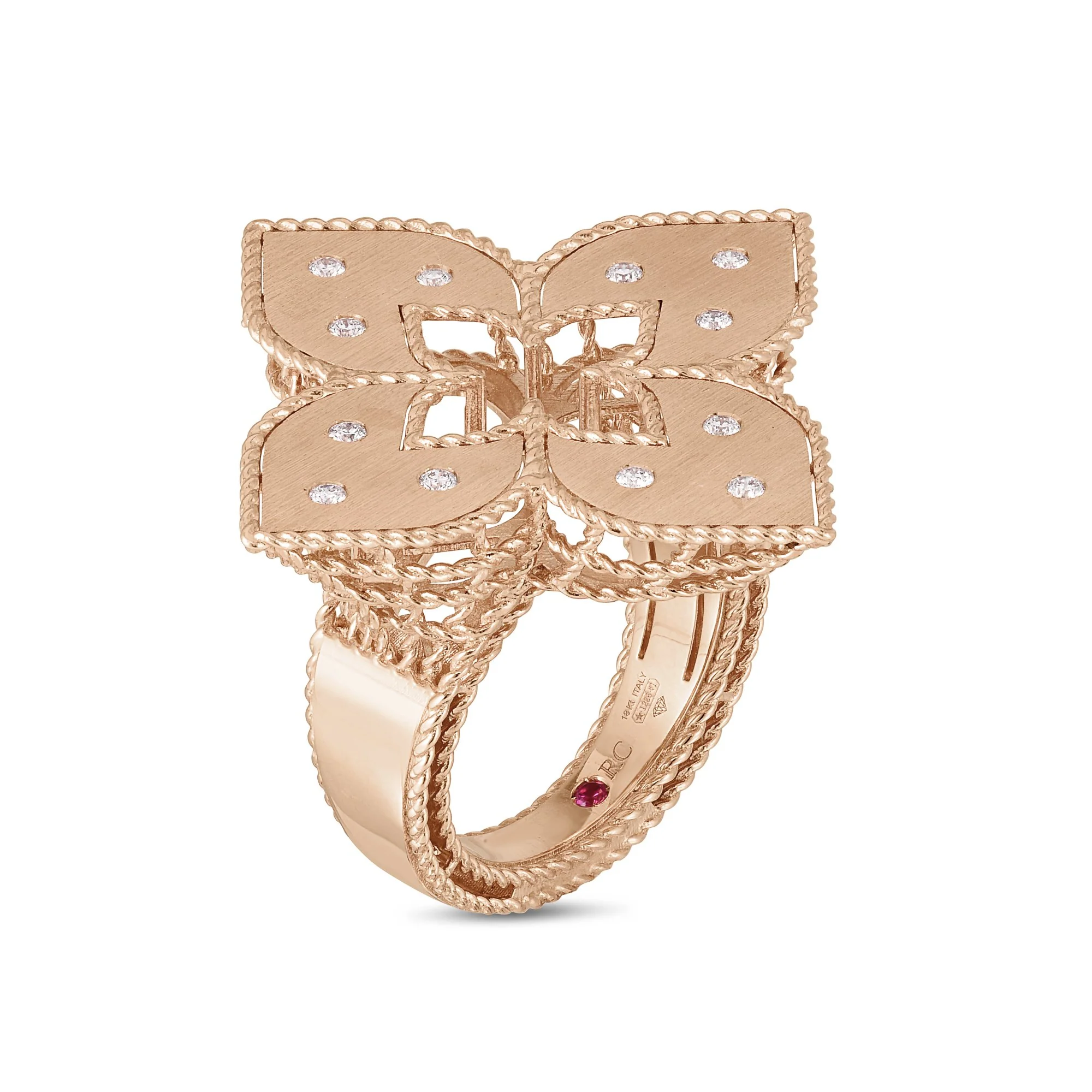 VENETIAN PRINCESS RING WITH DIAMONDS - Image 3