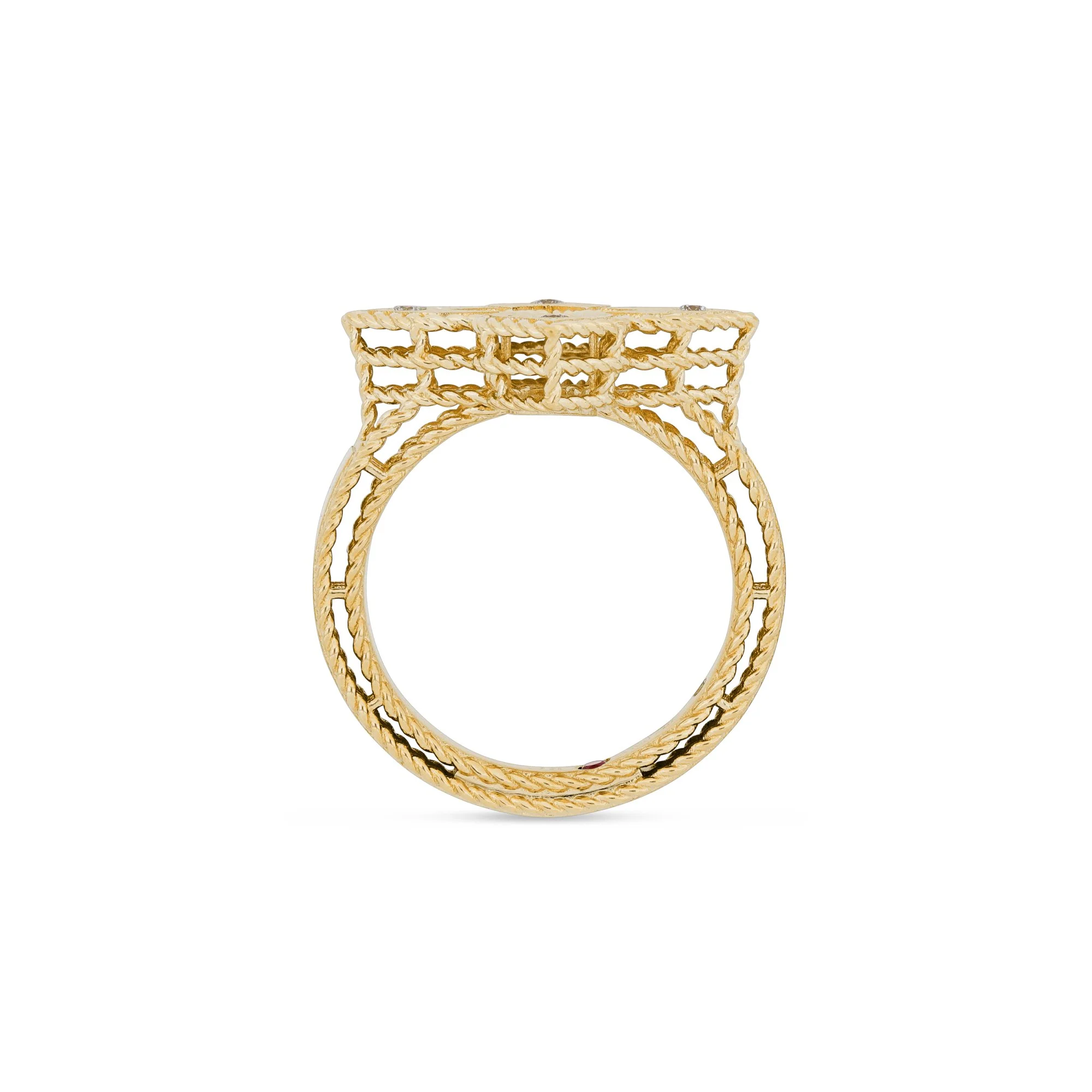 VENETIAN PRINCESS RING WITH DIAMONDS - Image 2