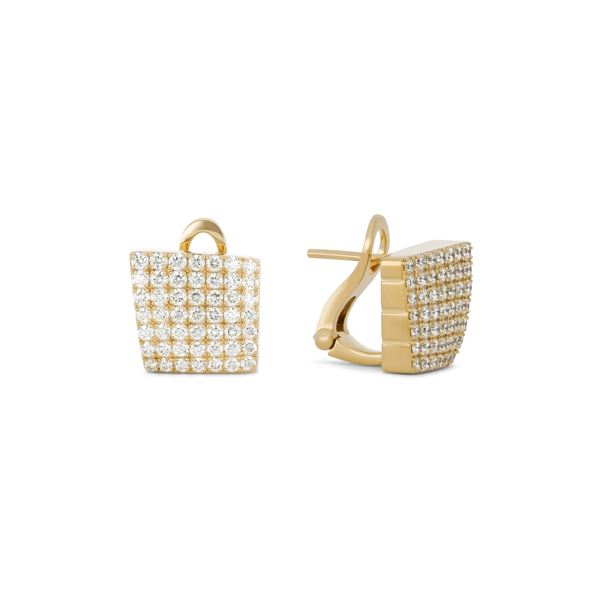 SAUVAGE PRIVÉ EARRINGS WITH DIAMONDS - Image 3
