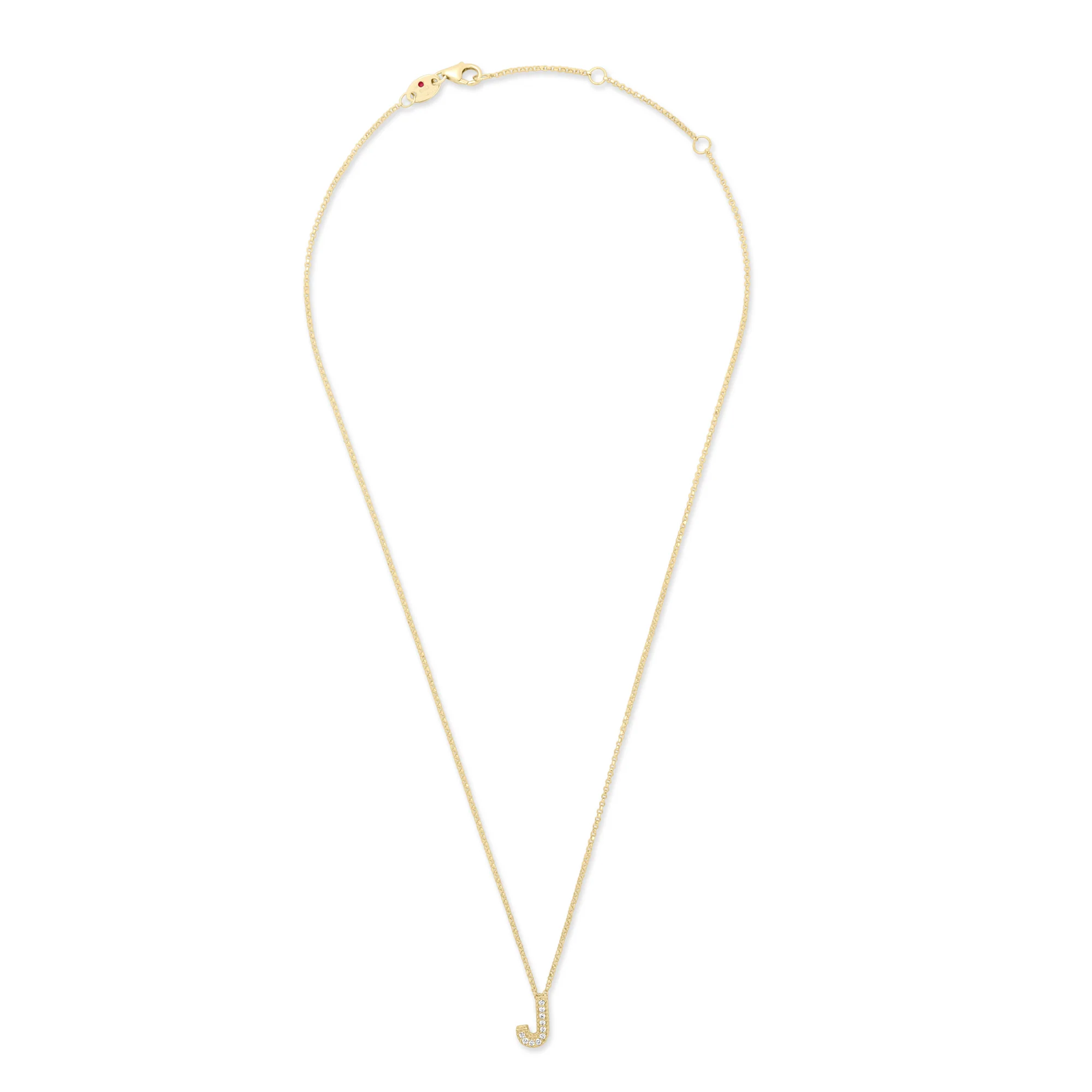TINY TREASURE NECKLACE WITH DIAMONDS - Image 2