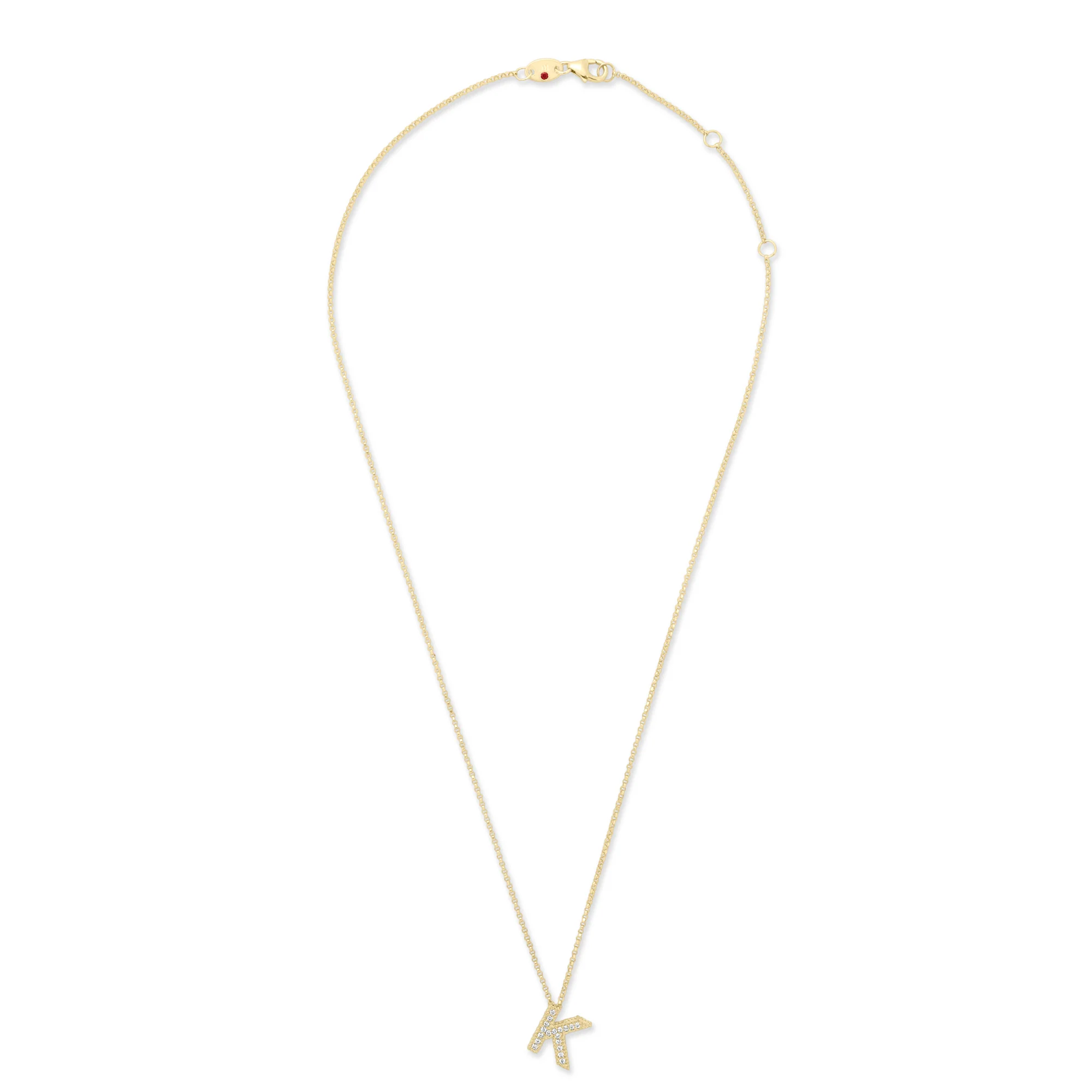 TINY TREASURE NECKLACE WITH DIAMONDS - Image 2