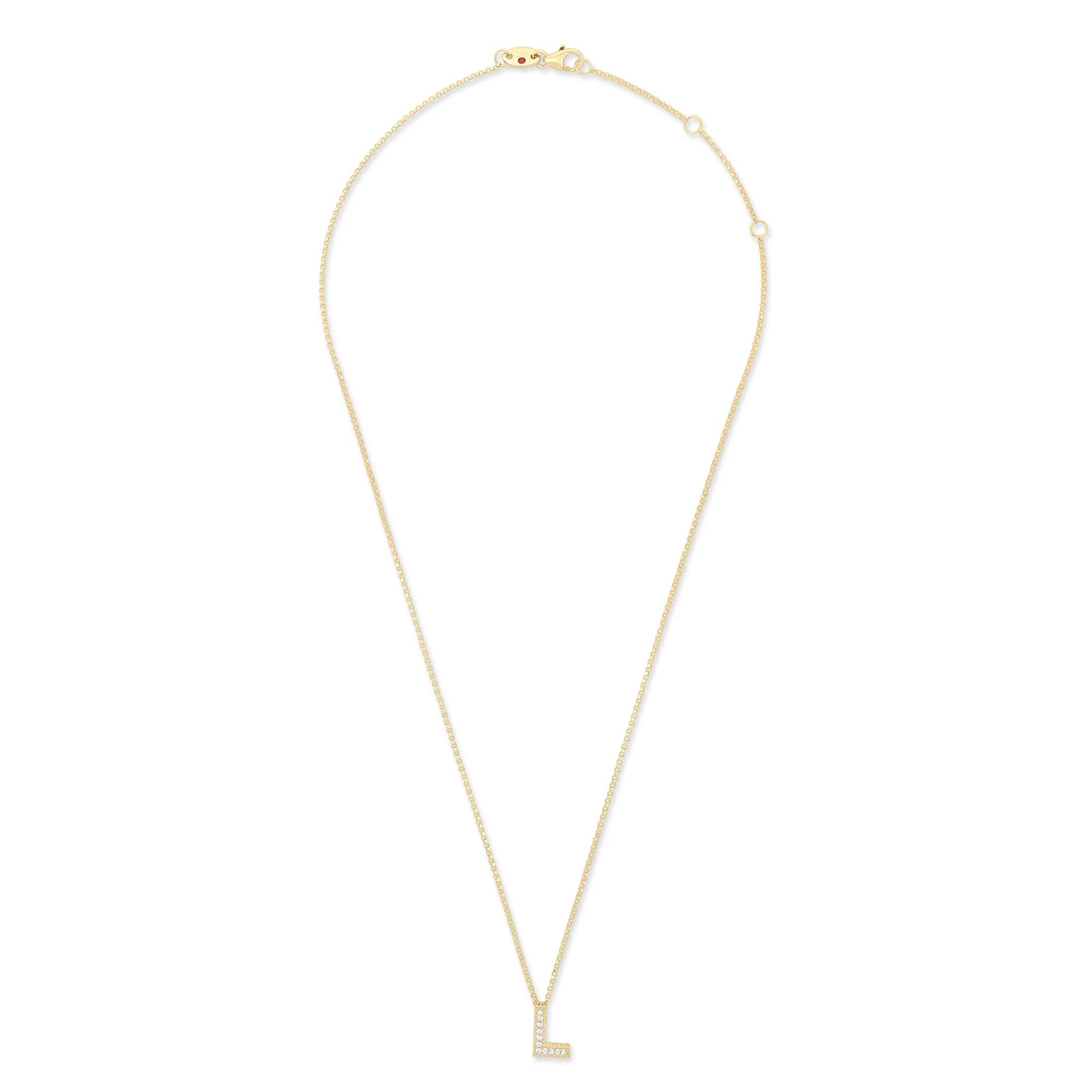 TINY TREASURE NECKLACE WITH DIAMONDS - Image 2