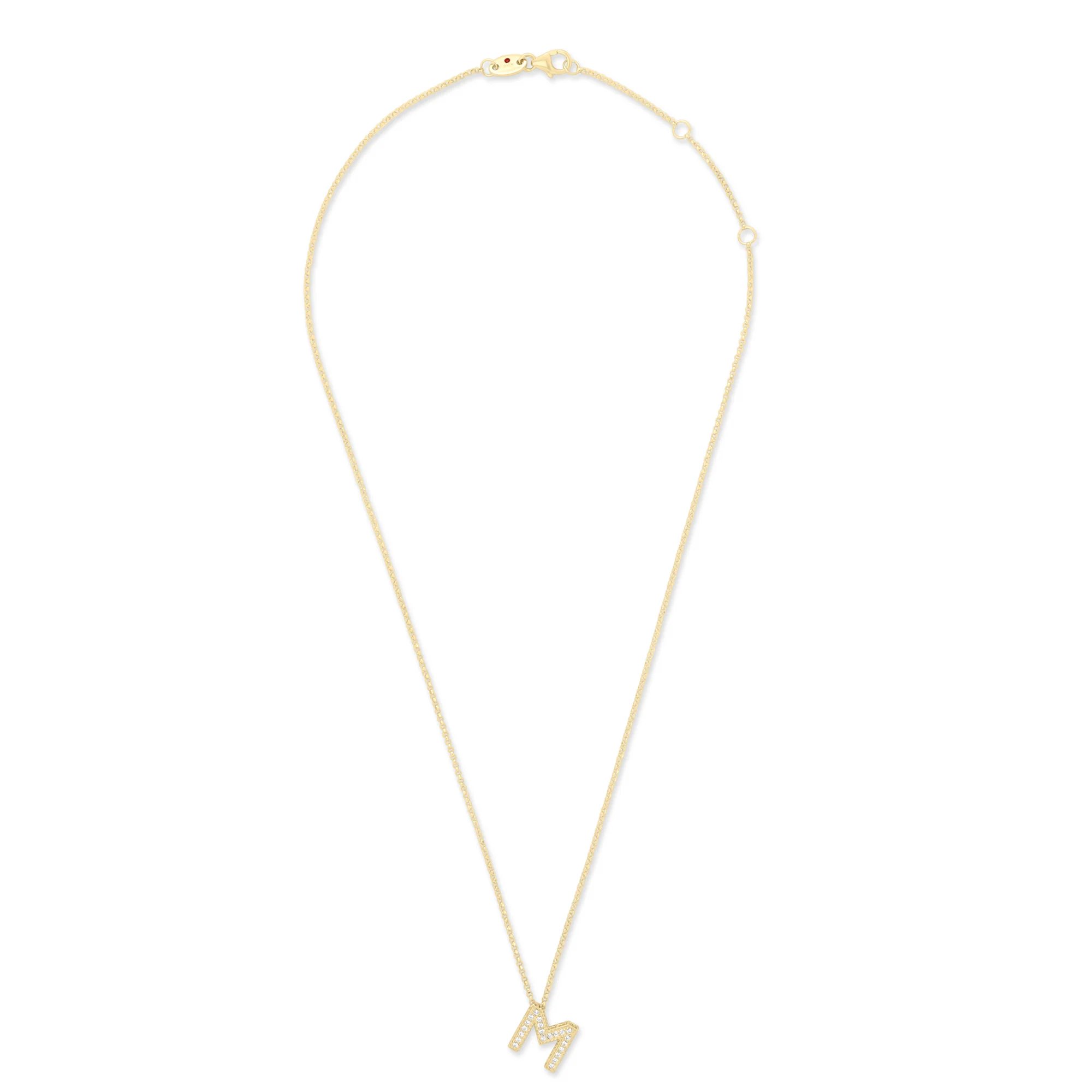 TINY TREASURE NECKLACE WITH DIAMONDS - Image 2