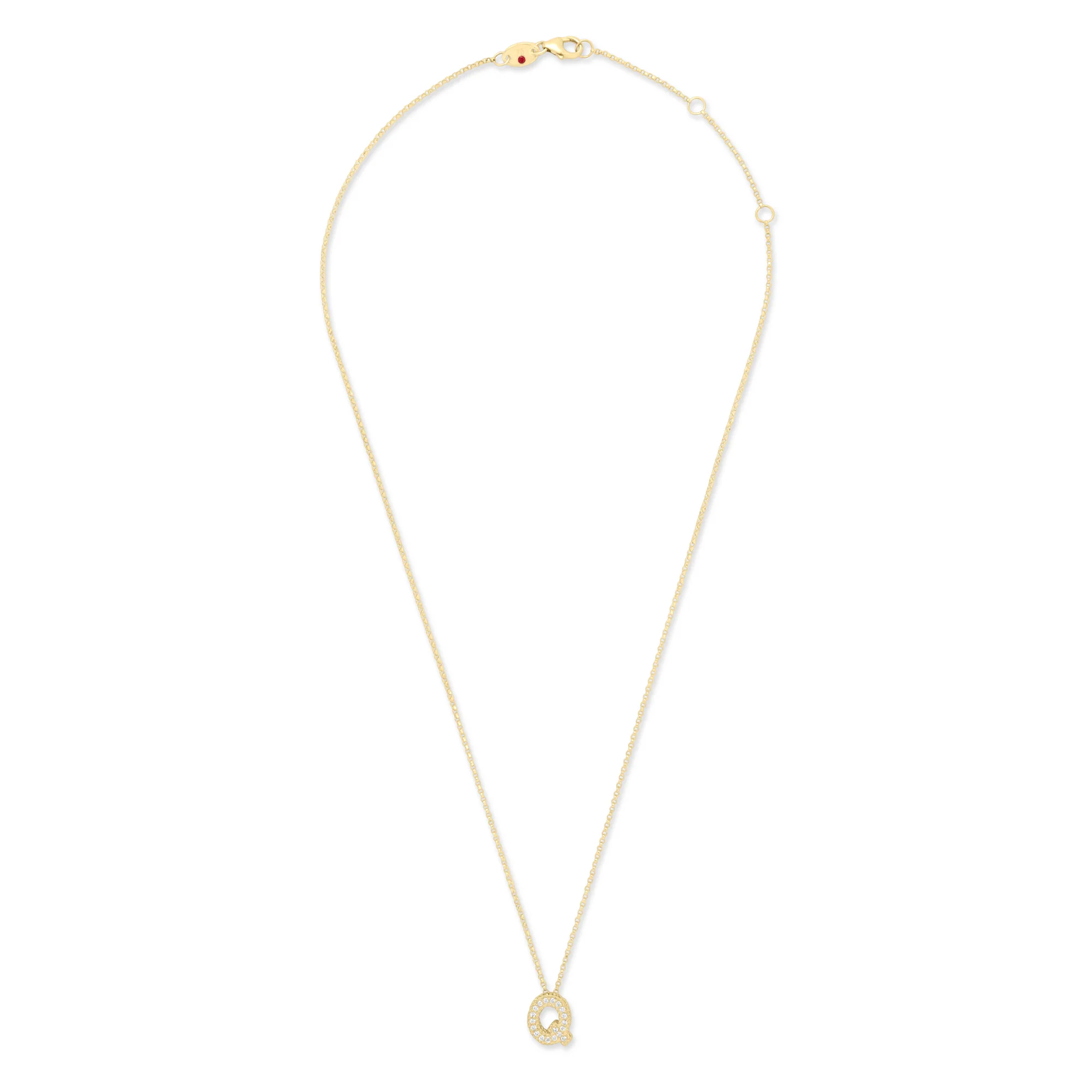 TINY TREASURE NECKLACE WITH DIAMONDS - Image 2
