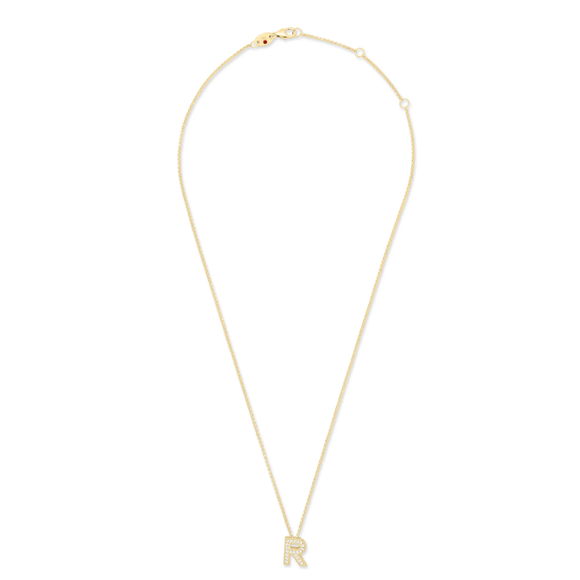 TINY TREASURE NECKLACE WITH DIAMONDS - Image 2