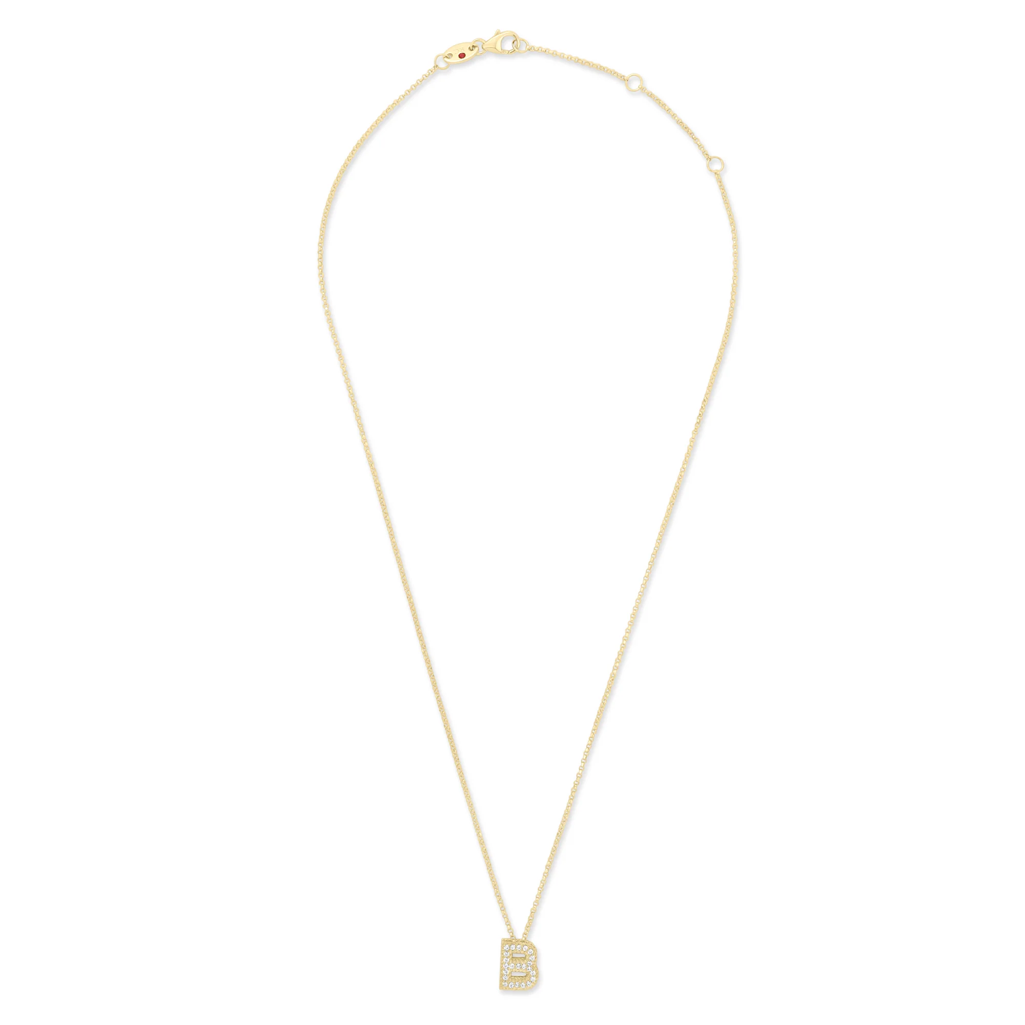 TINY TREASURE NECKLACE WITH DIAMONDS - Image 2