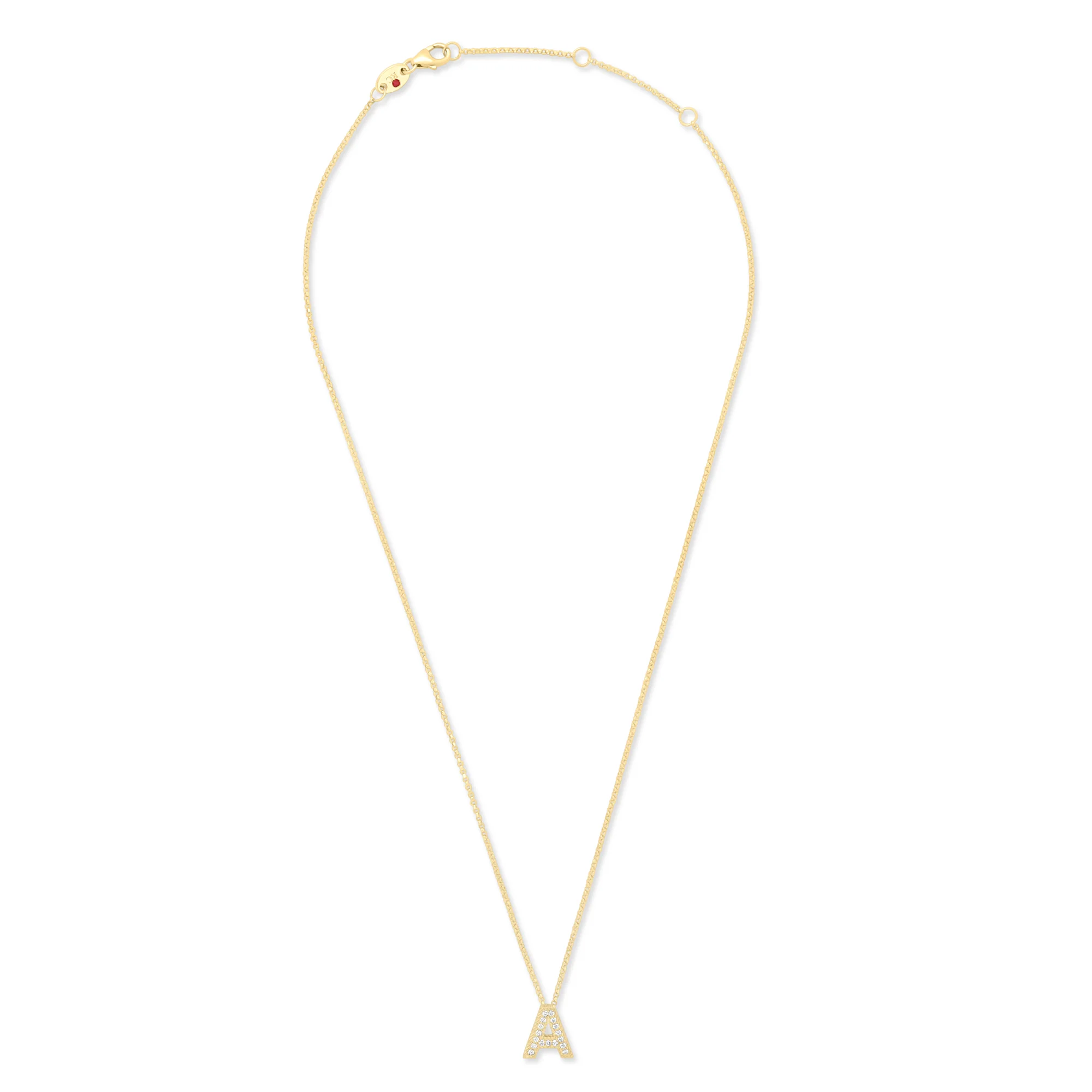 TINY TREASURE NECKLACE WITH DIAMONDS - Image 2