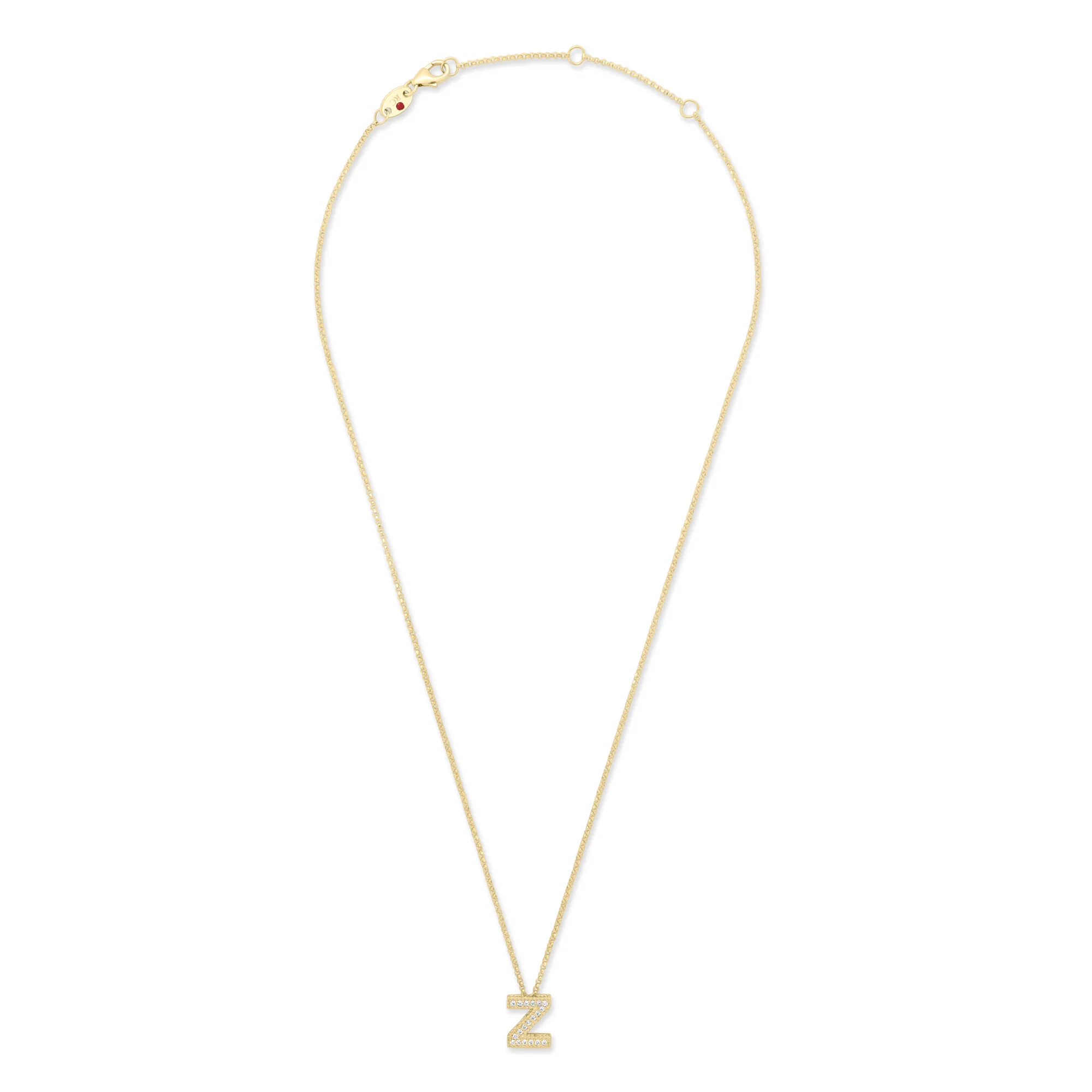 TINY TREASURE NECKLACE WITH DIAMONDS - Image 2