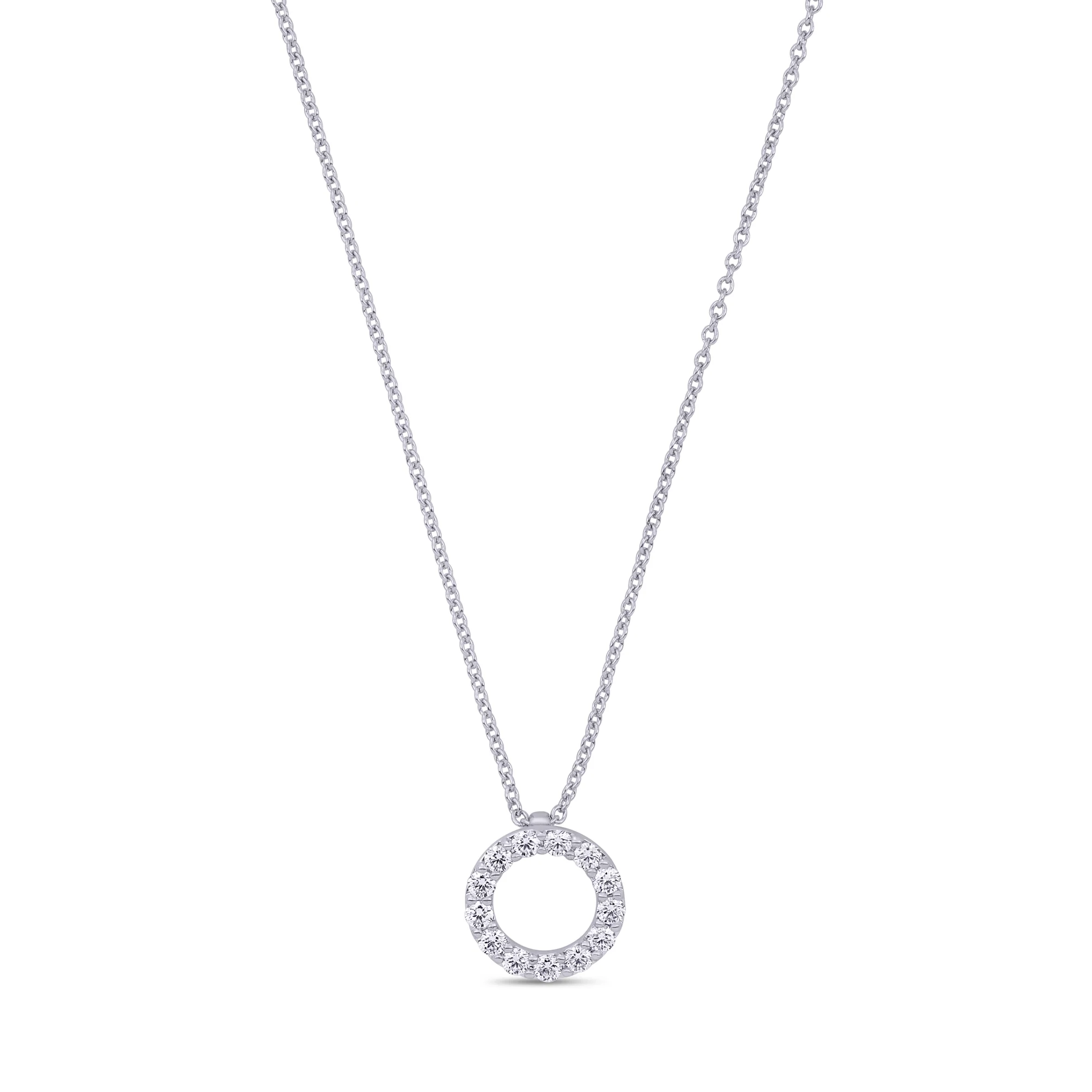 TINY TREASURE NECKLACE WITH DIAMONDS
