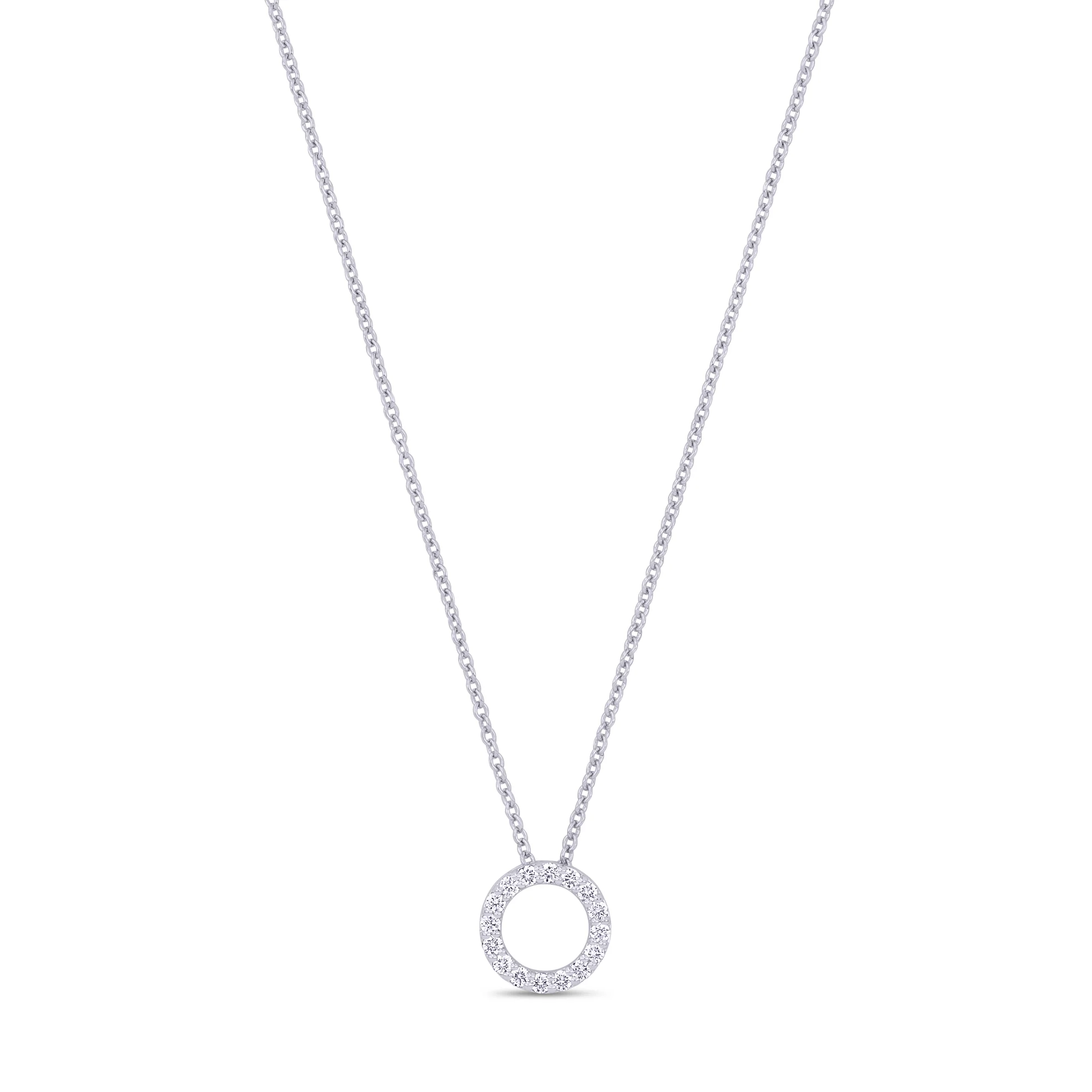 TINY TREASURE NECKLACE WITH DIAMONDS