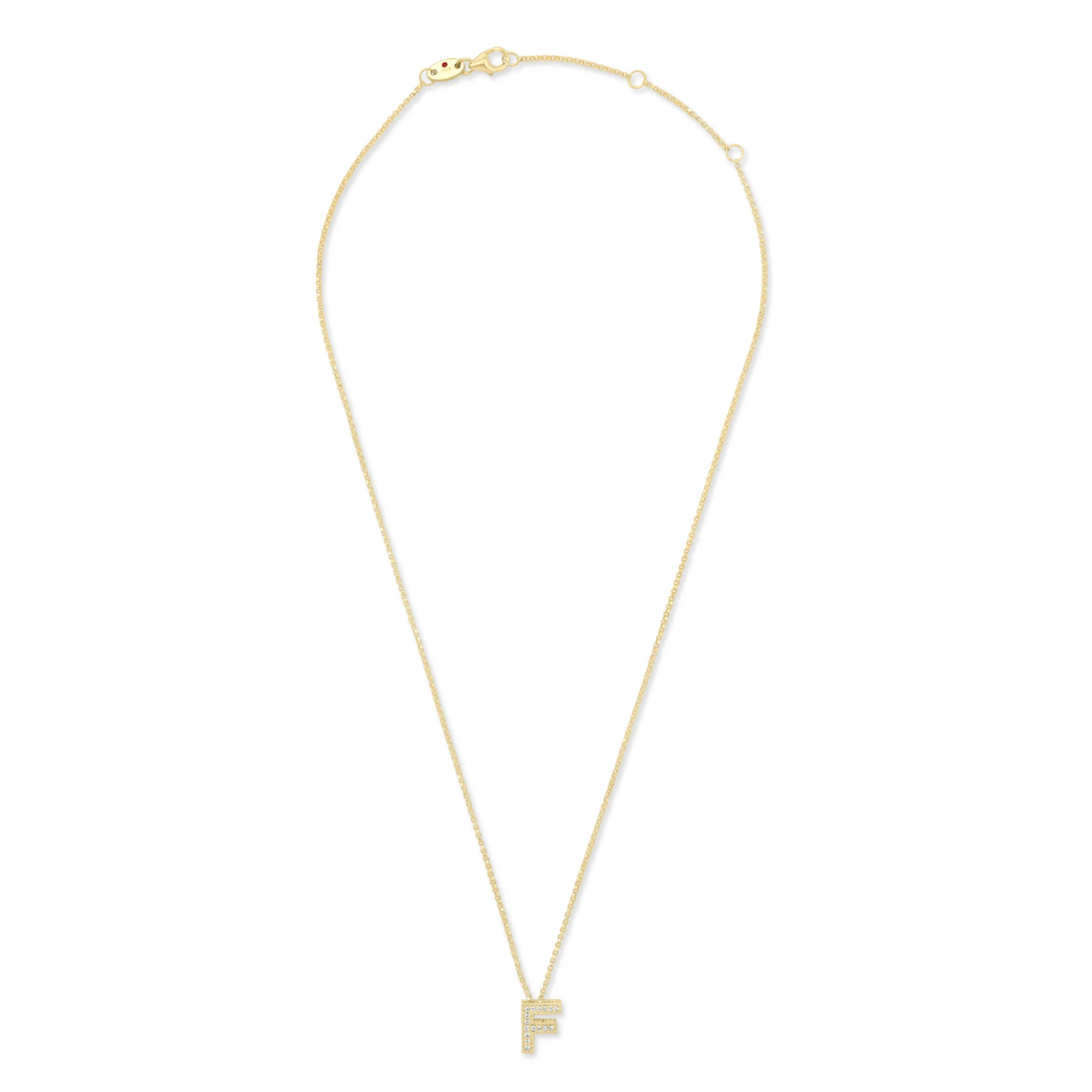 TINY TREASURE NECKLACE WITH DIAMONDS - Image 2
