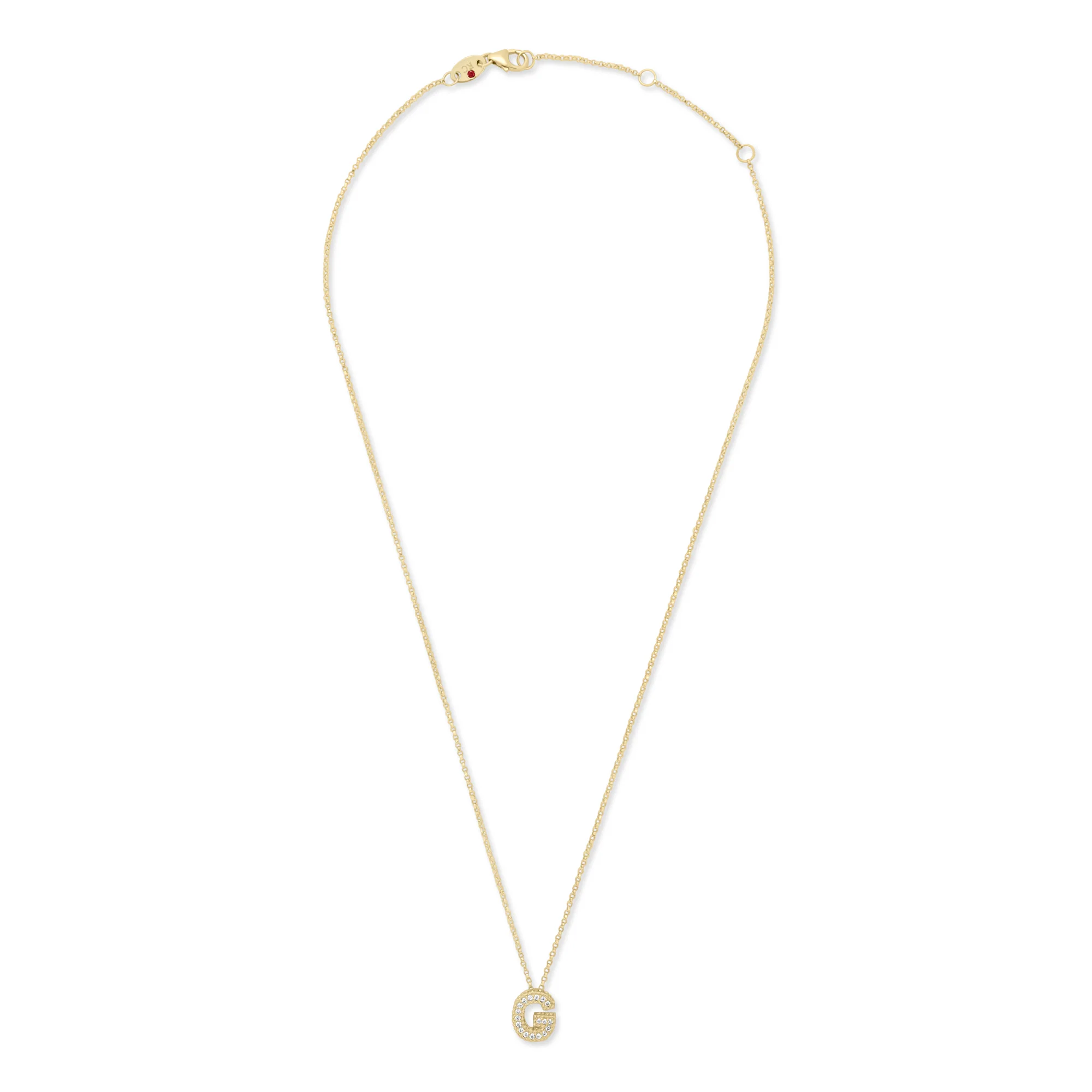 TINY TREASURE NECKLACE WITH DIAMONDS - Image 2