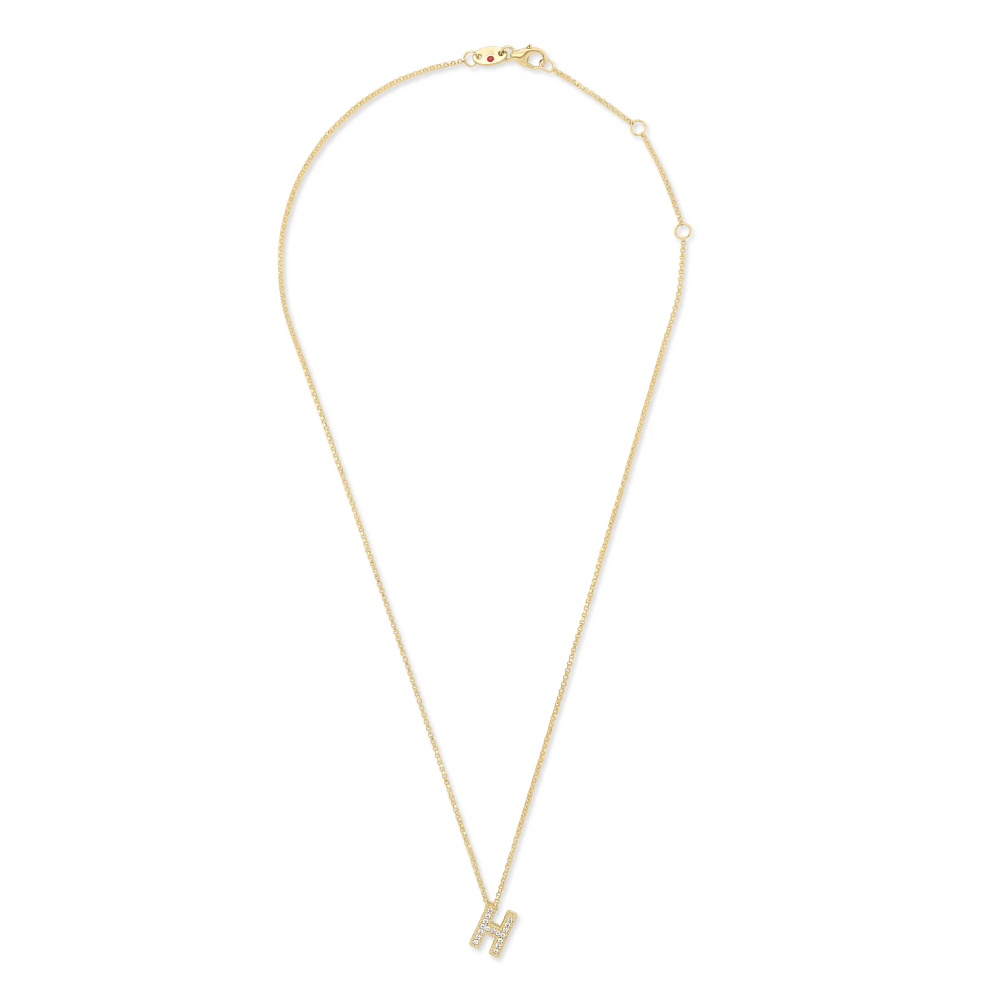 TINY TREASURE NECKLACE WITH DIAMONDS - Image 2