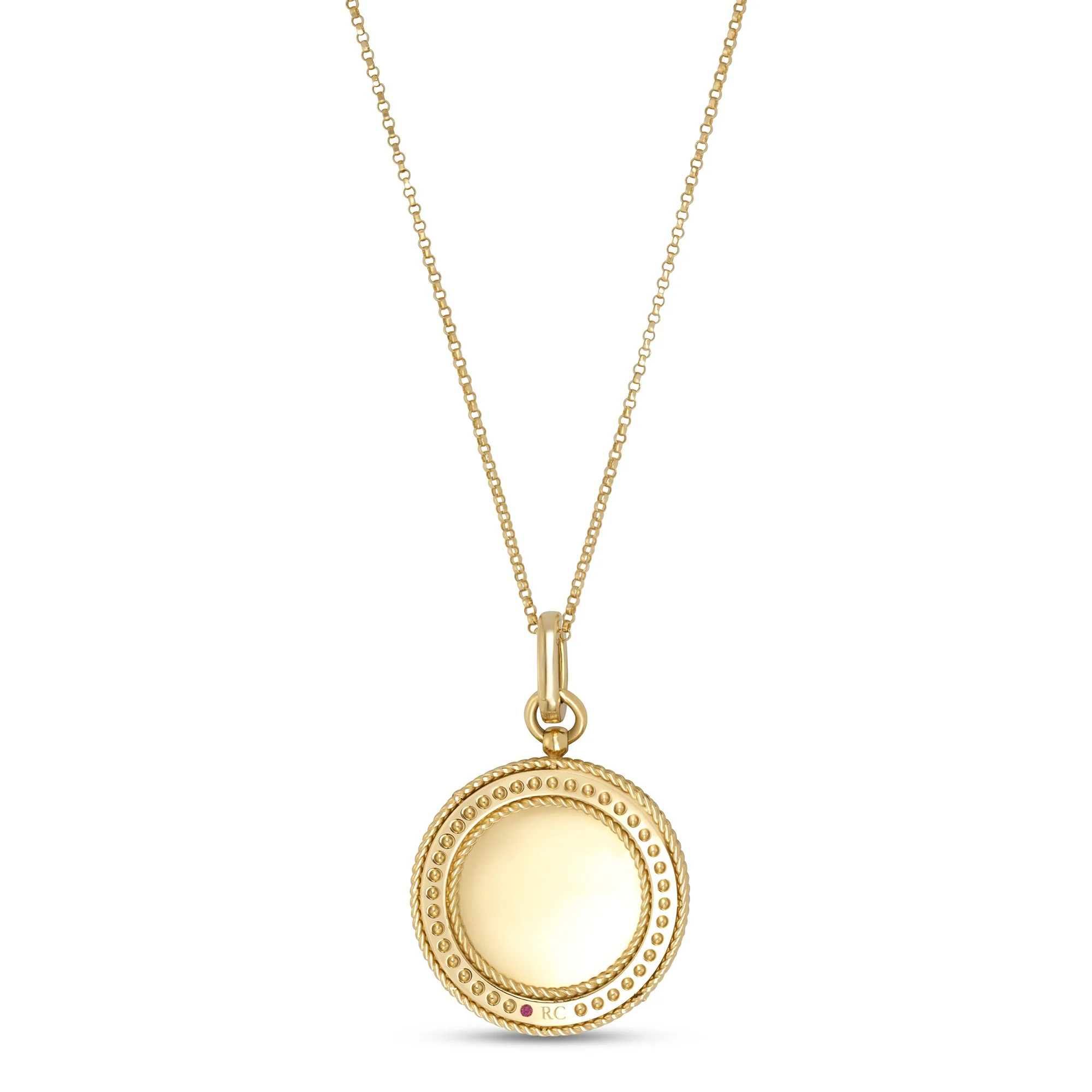 VENETIAN MEDALLIONS COLLAR WITH DIAMONDS - Image 2