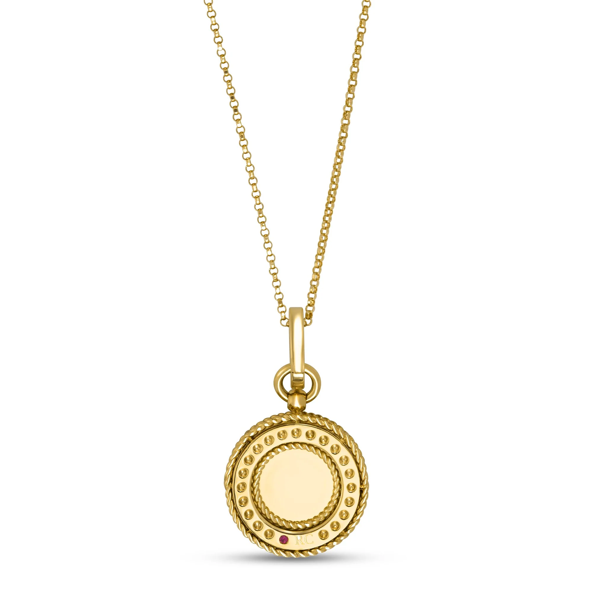 VENETIAN MEDALLIONS COLLAR WITH DIAMONDS - Image 3