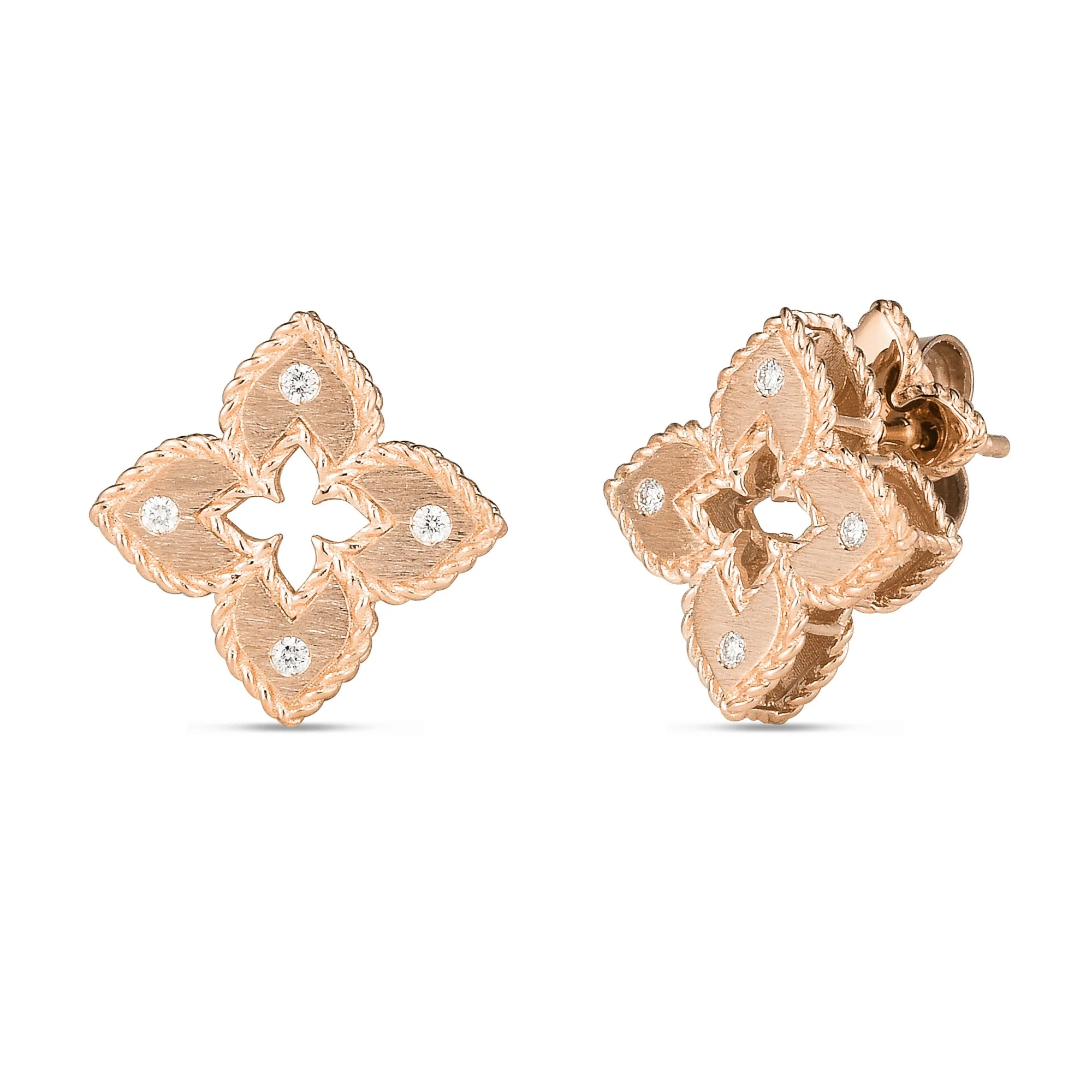 VENETIAN PRINCESS EARRINGS WITH DIAMONDS - Image 2