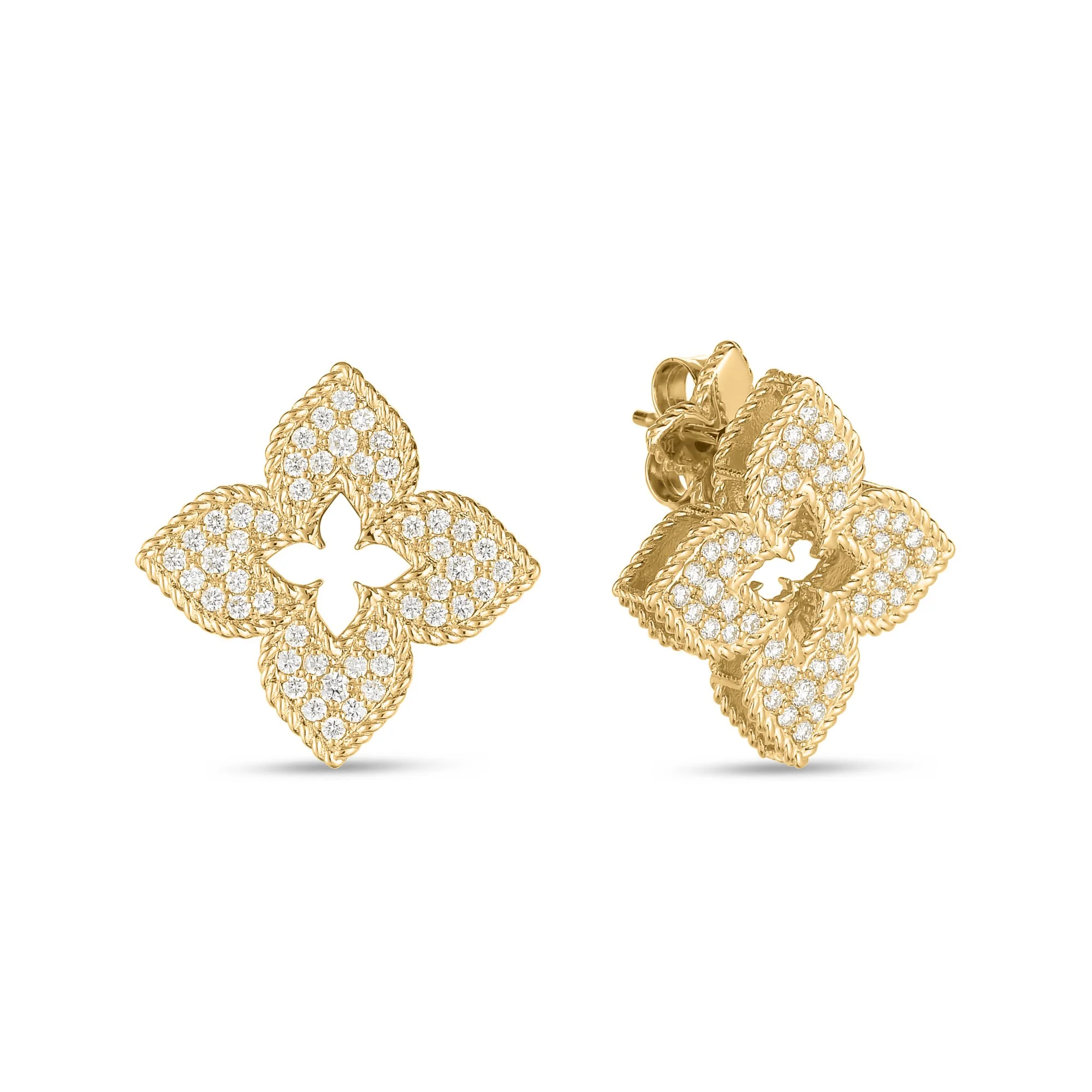 VENETIAN PRINCESS EARRINGS WITH DIAMONDS - Image 2