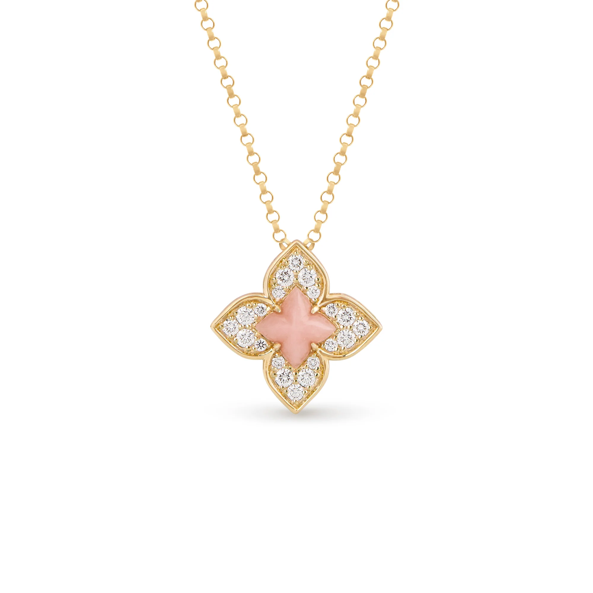 VENETIAN PRINCESS NECKLACE FOR CAROUSEL WITH DIAMONDS AND OPAL