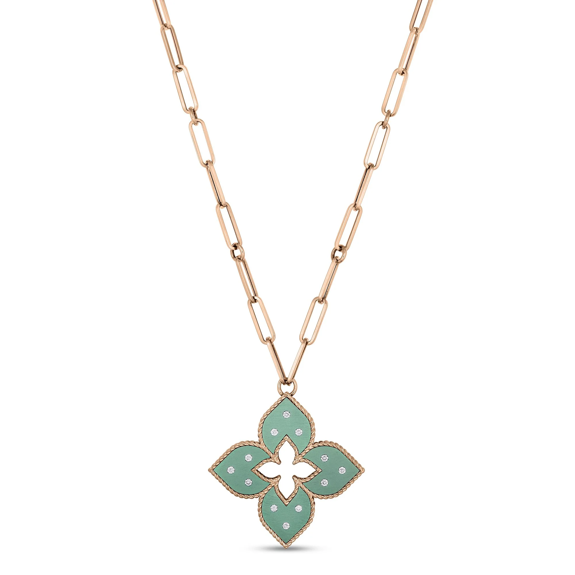 VENETIAN PRINCESS PENDANT WITH TITANIUM