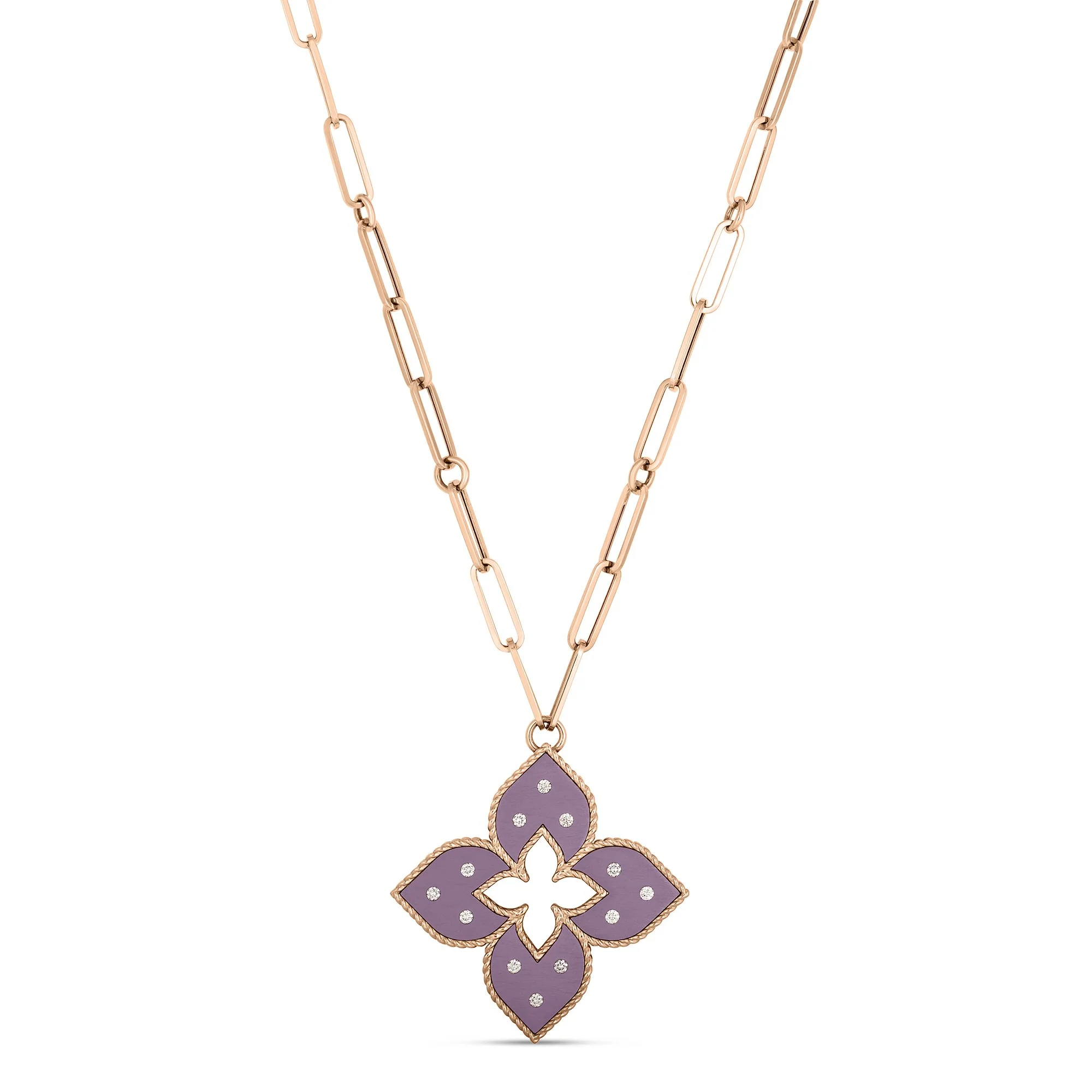 VENETIAN PRINCESS PENDANT WITH TITANIUM