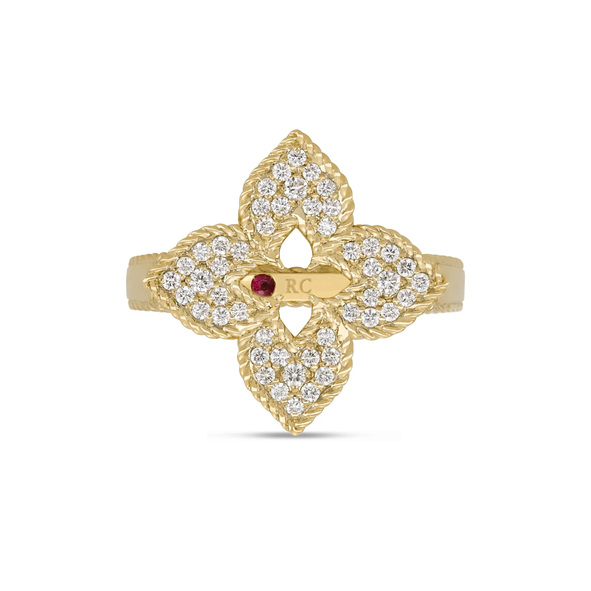 VENETIAN PRINCESS RING WITH DIAMONDS - Image 2