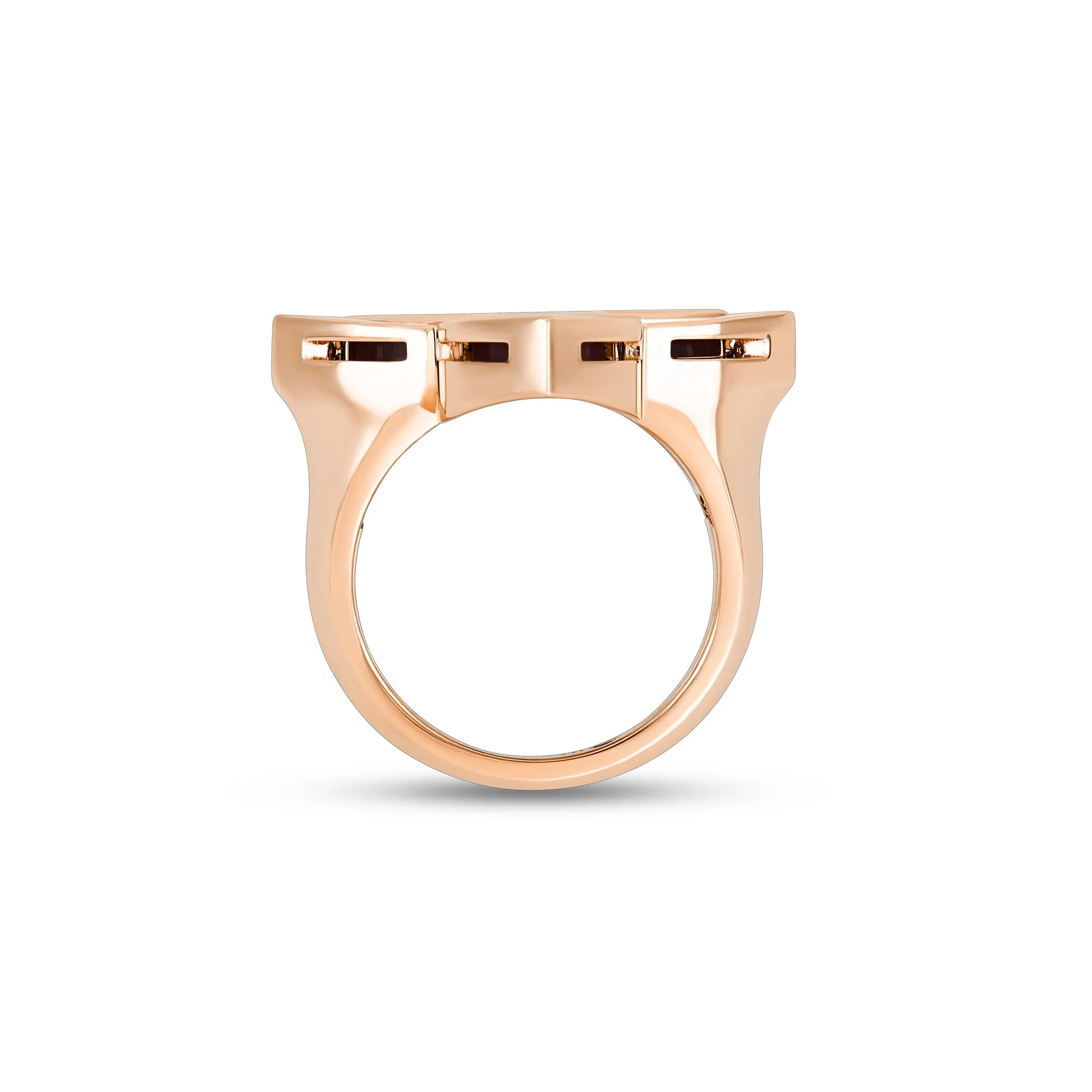 VENETIAN PRINCESS RING WITH DIAMONDS AND RHODONITE - Image 6