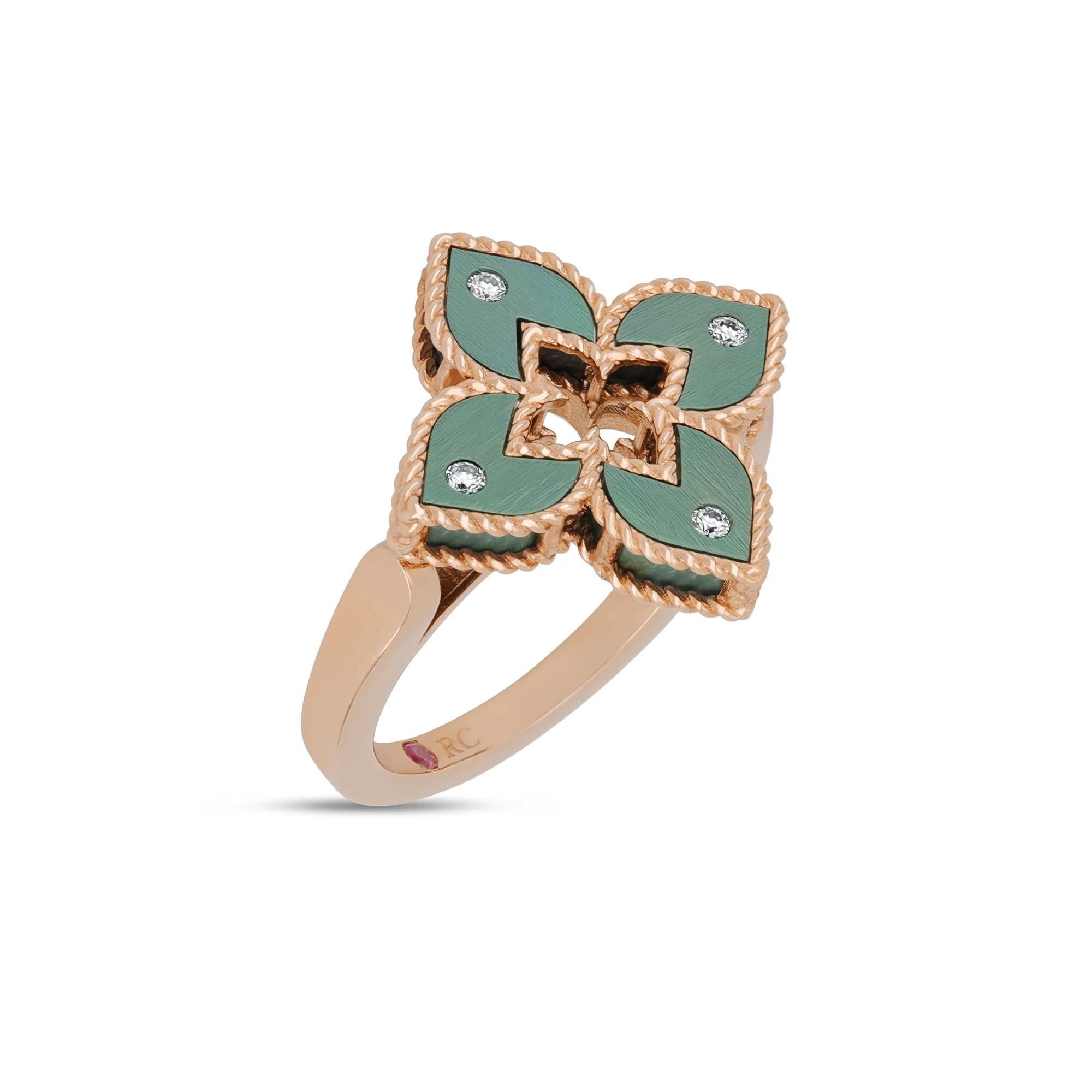 VENETIAN PRINCESS RING WITH TITANIUM
